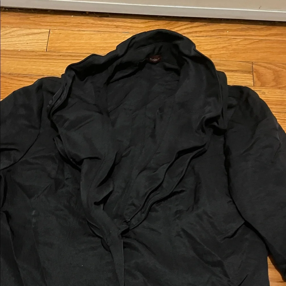 Vintage Women's Black Coat - Picture 2 of 6